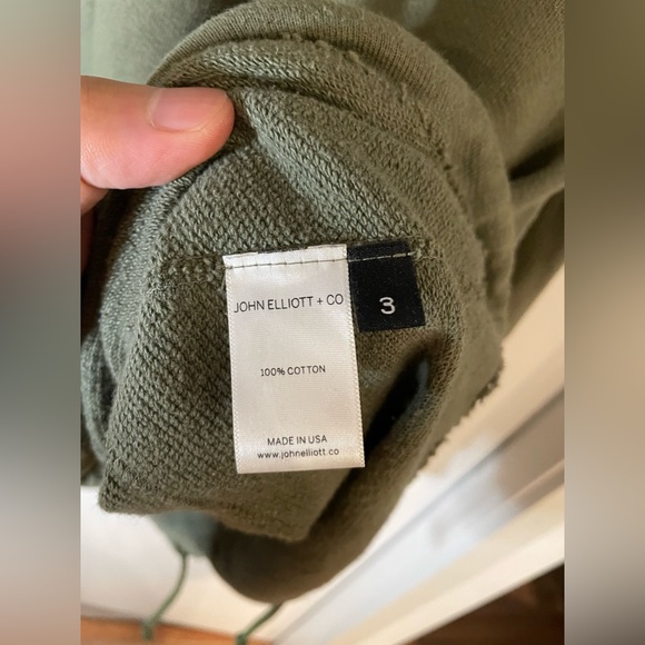 JOHN ELLIOTT FISHTAIL CREWNECK SWEATER SIZE 3 (M) - Picture 4 of 5